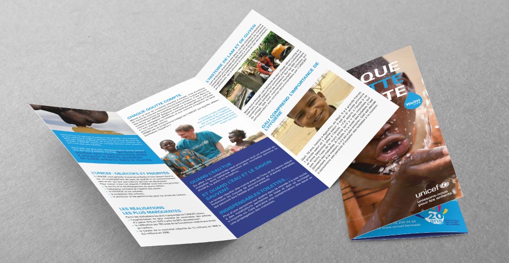 Dépliant UNICEF