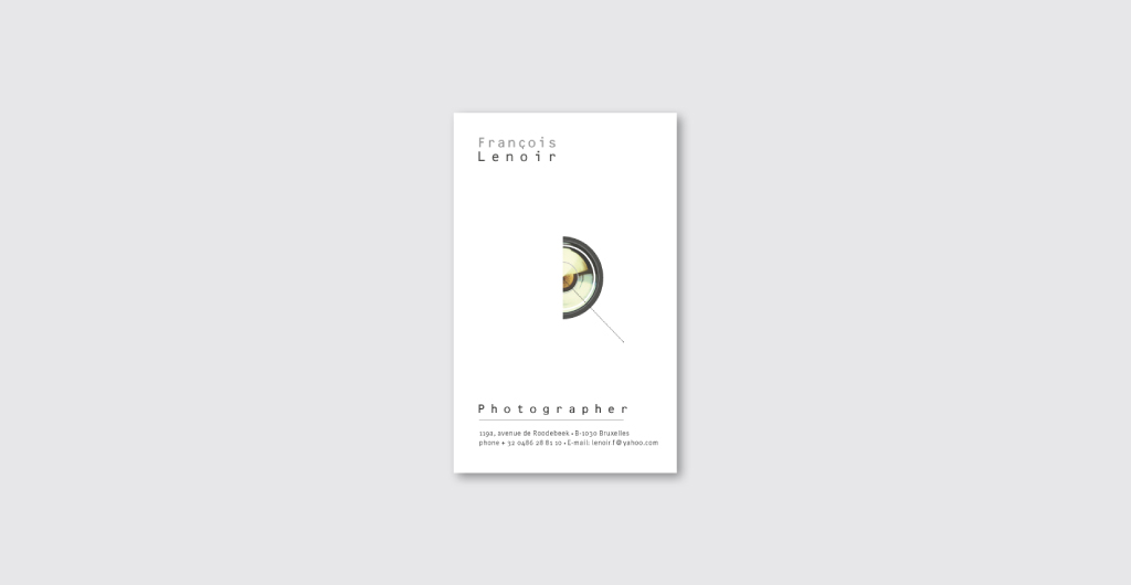 Identité visuelle François Lenoir