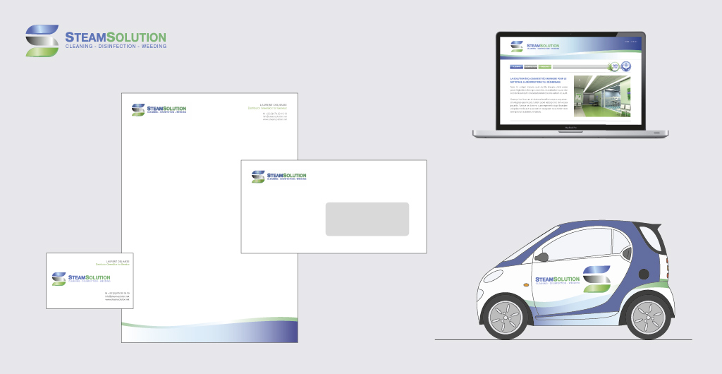 Identité visuelle Steam Solution