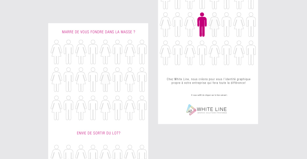 Mailing White Line